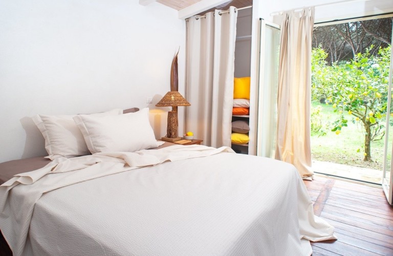 Seersucker Ivory Cotton Sheets