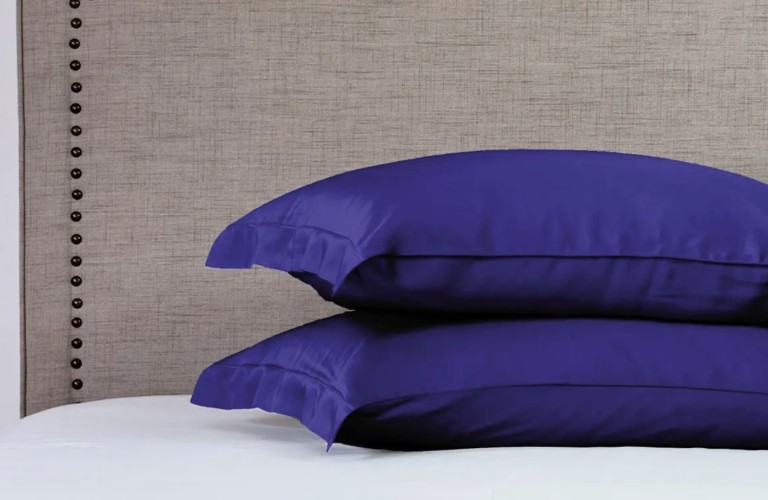 Blu bamboo sateen pillowcases