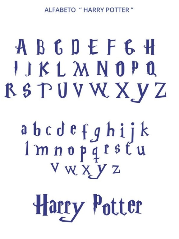 Harry Potter style font