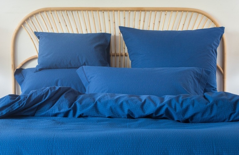 Pillow cases Natur Blue
