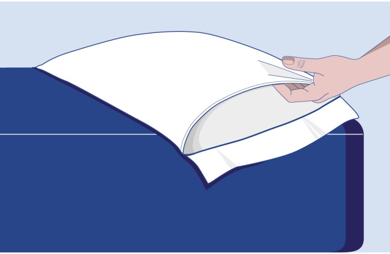 Voile pillowcases