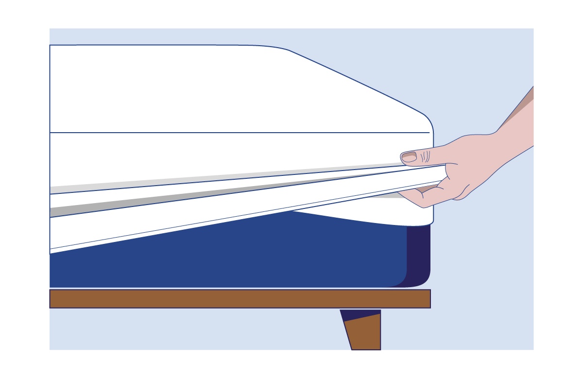 Junju silk fitted sheet