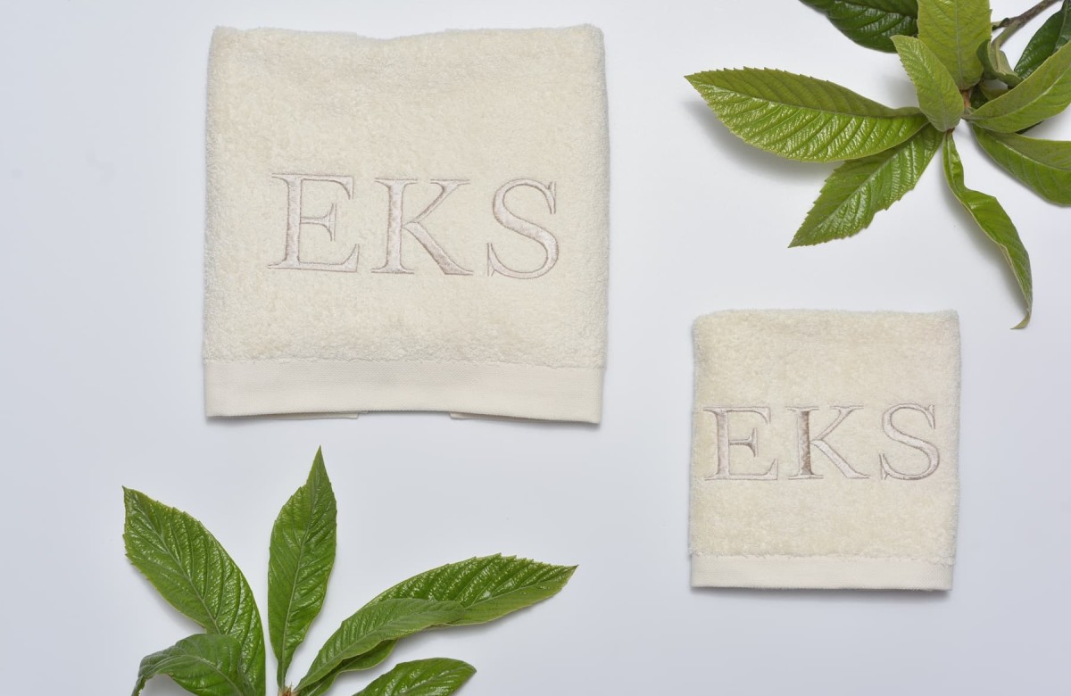 Towels with custom embroidery Towels with custom embroidery